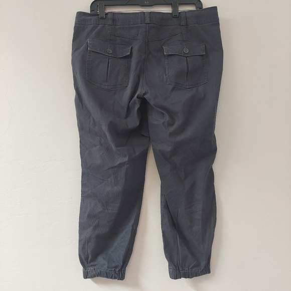 Hei Hei Dark Dark Gray Pants Size 8 Style Well Washed Well Worn Play Drawstring - Picture 2 of 9